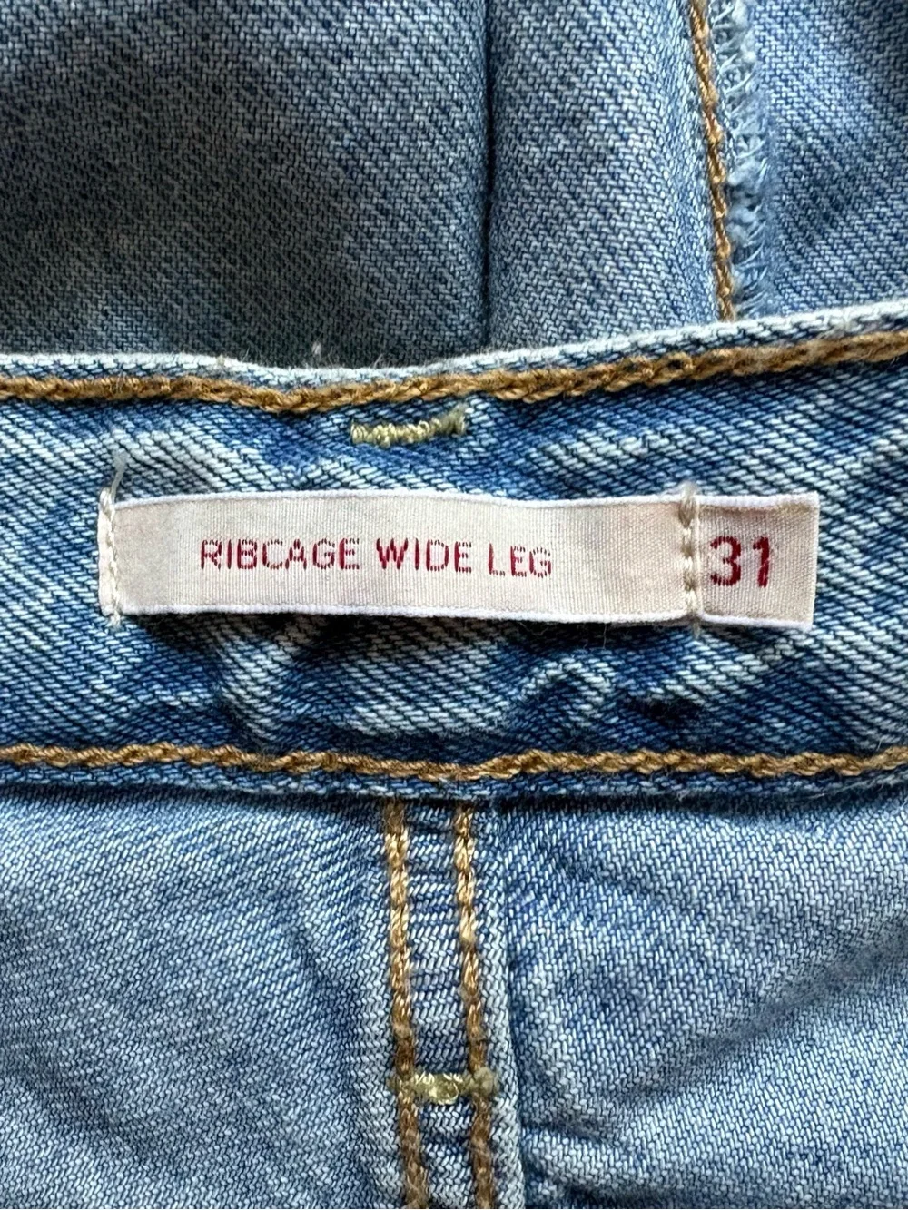 Levi’s Premium Ribcage Wide Leg Jeans, Style #LEIV21115, Size 31, NWOT - Picture 7 of 9
